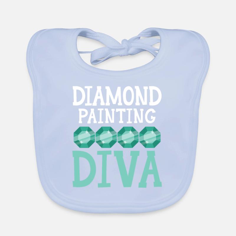 Diamantmalerei Handwerkszeug Diamantmaler Baby Bio-Lätzchen