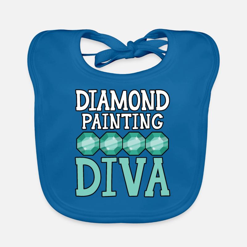 Diamond Painting Tools Diamond Painter Organic Baby Bibs