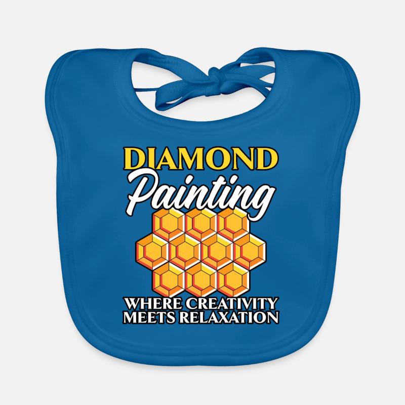 Diamond Painting Tools Diamond Painter Organic Baby Bibs