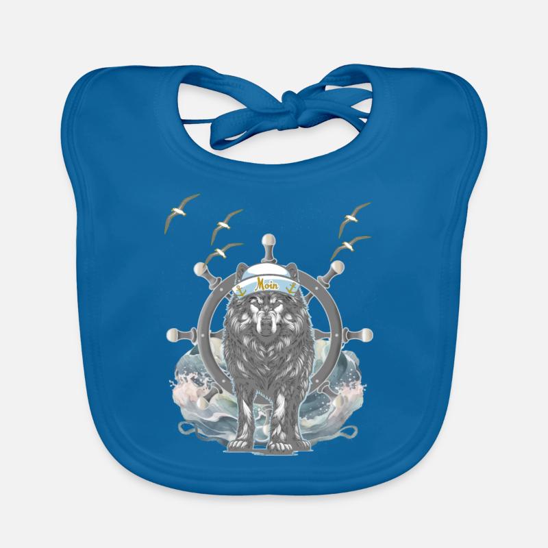 maritim Weihnachtsgeschenk Geburtstagsgeschenk Baby Bio-Lätzchen