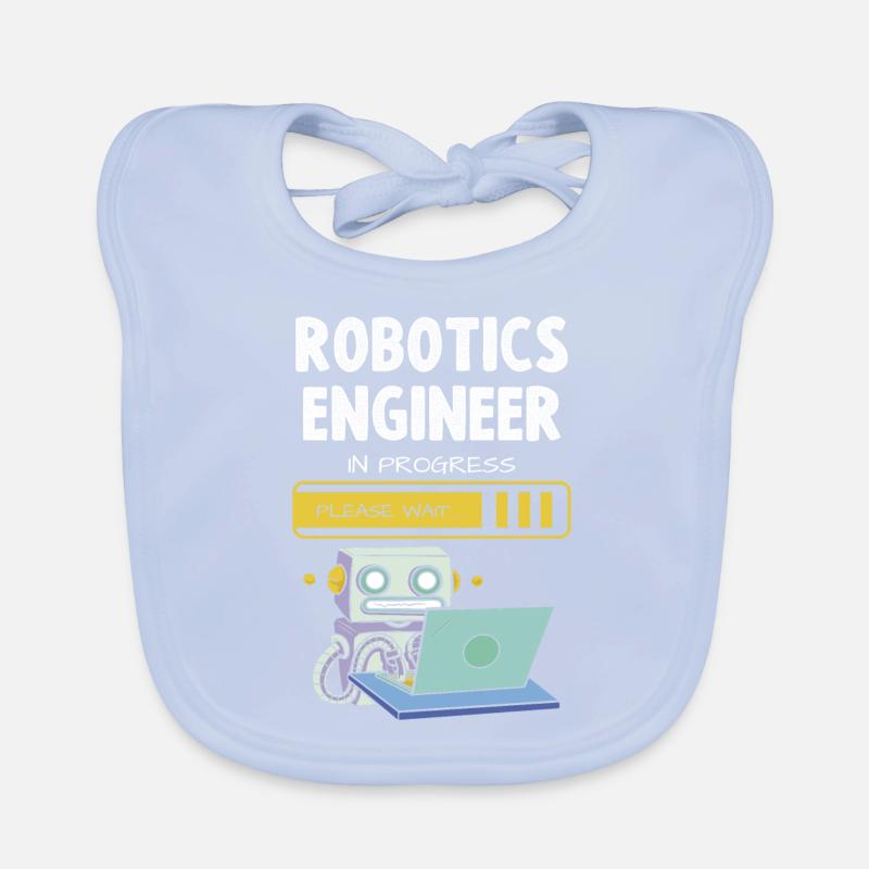 Robotics Engineer In Progress Please Wait Organic Baby Bibs