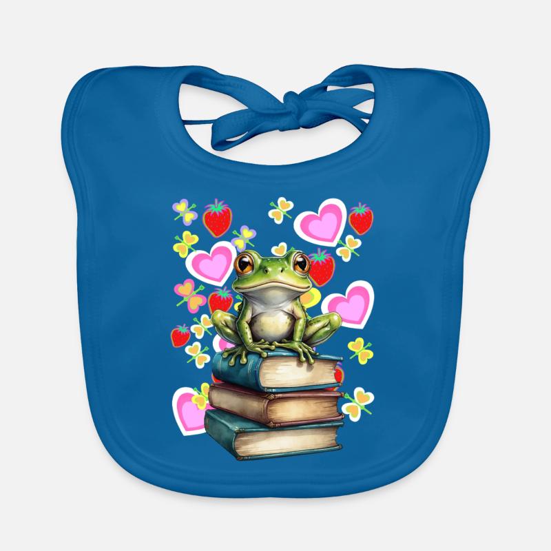 Frog Frogs Toad Organic Baby Bibs