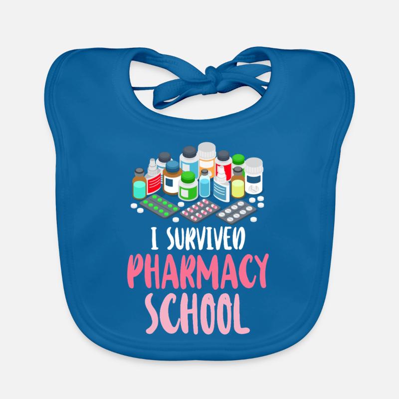 Pharmacy Tech Technician Organic Baby Bibs