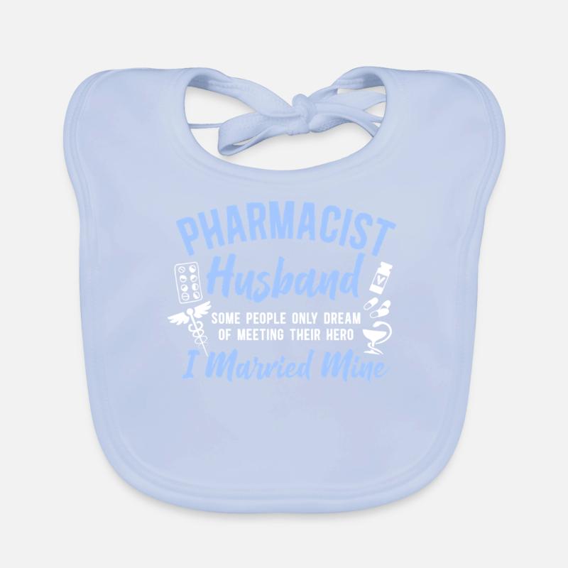Pharmacy Tech Technician Organic Baby Bibs