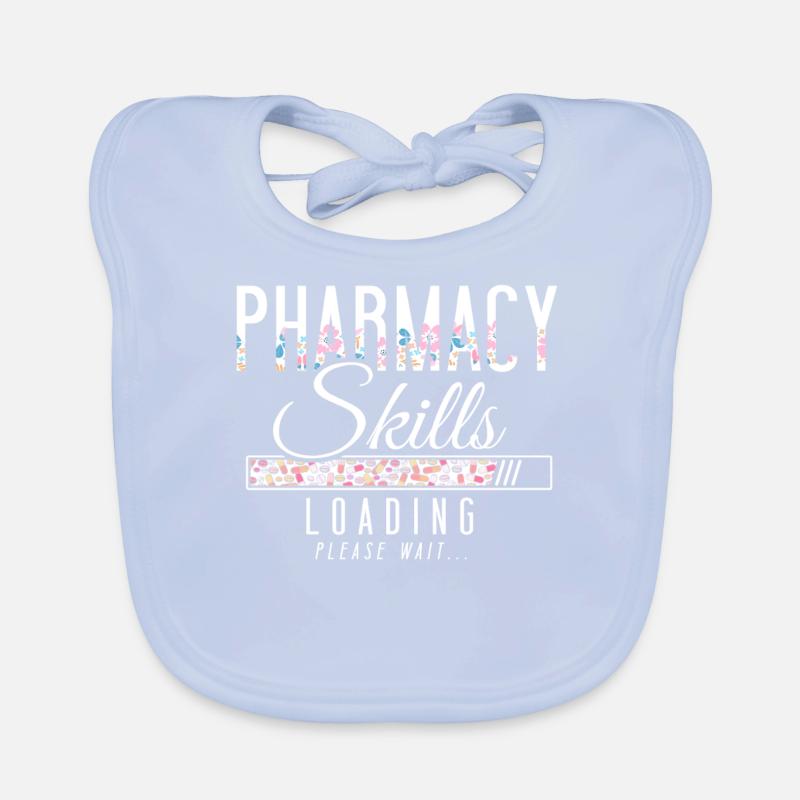 Pharmacy Tech Technician Baby Bio-Lätzchen