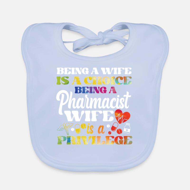 Pharmacy Tech Technician Baby Bio-Lätzchen