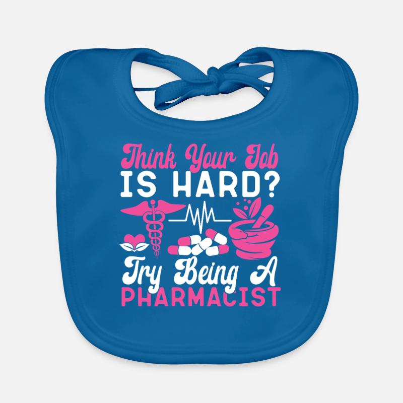 Pharmacy Tech Technician Baby Bio-Lätzchen