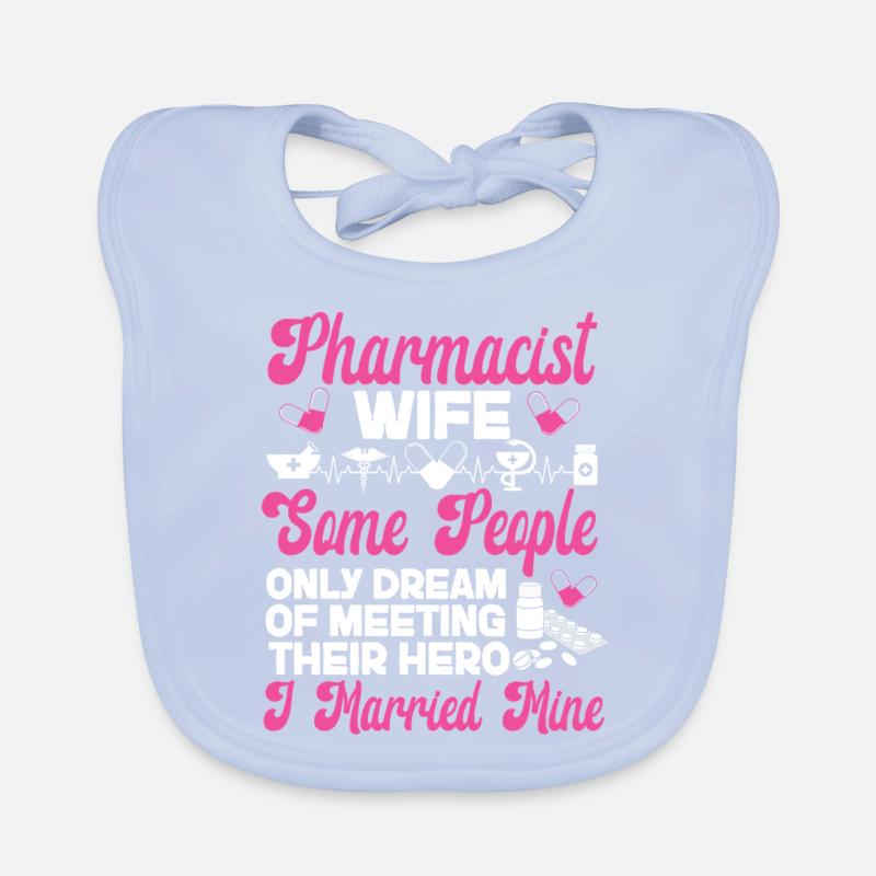 Pharmacy Tech Technician Baby Bio-Lätzchen