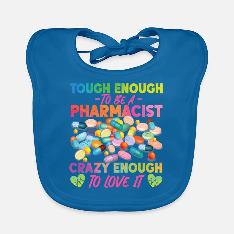 Pharmacy Tech Technician Baby Bio-Lätzchen