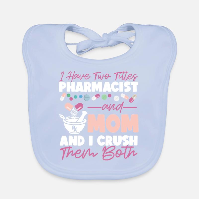 Pharmacy Tech Technician Baby Bio-Lätzchen
