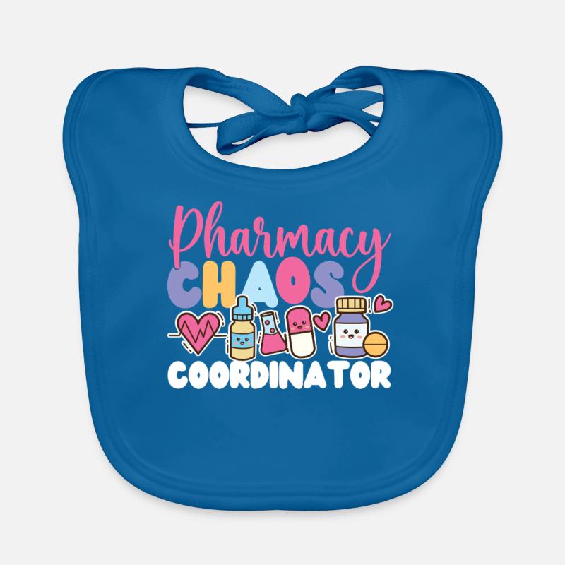 Pharmacy Tech Technician Baby Bio-Lätzchen