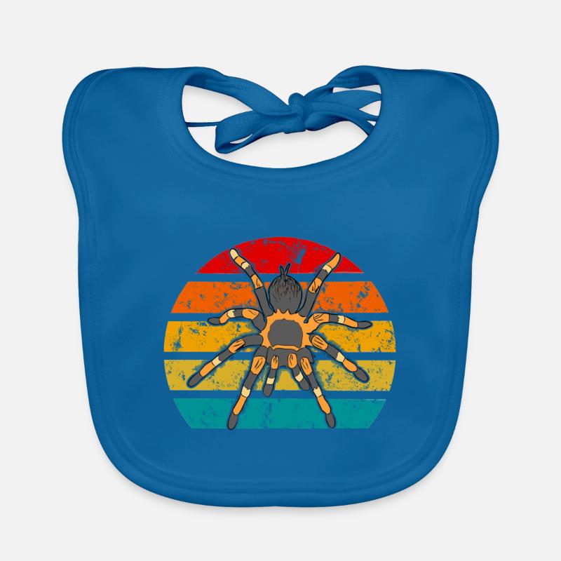 Propriétaire d’araignée Tarantula Keeper Retro Bavoir bio Bébé