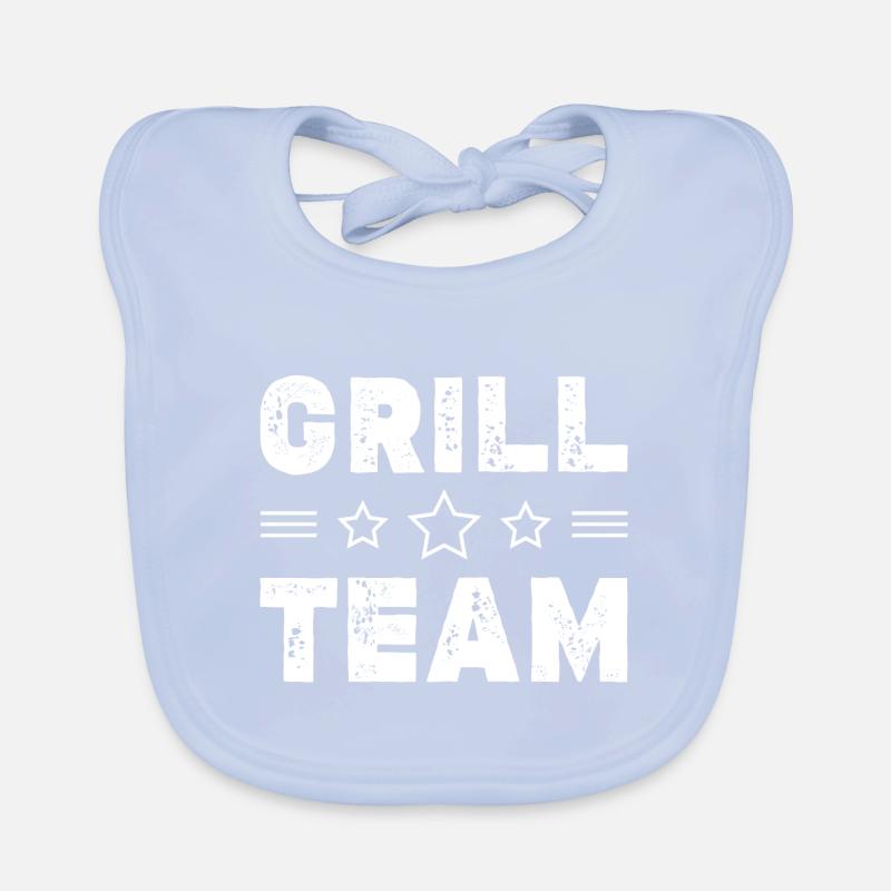 L’équipe Grill Bavoir bio Bébé