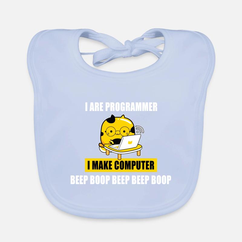 Ich bin Programmierer Baby Bio-Lätzchen