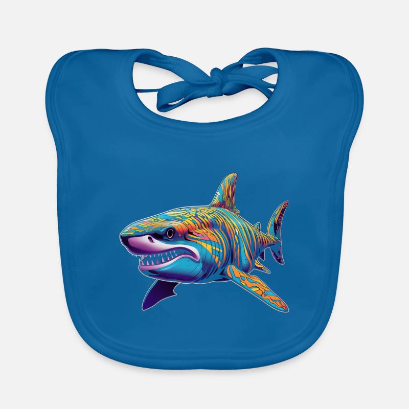 Requin Bavoir bio Bébé