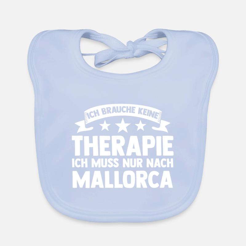 Party Urlaub Mallorca Baby Bio-Lätzchen