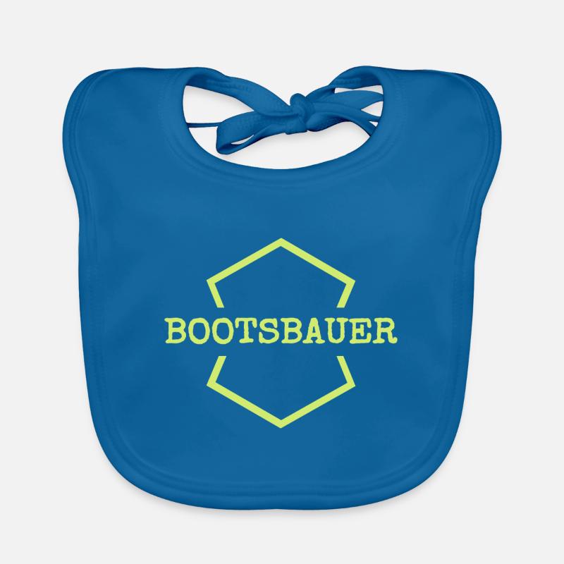 Gift for boat builder Organic Baby Bibs