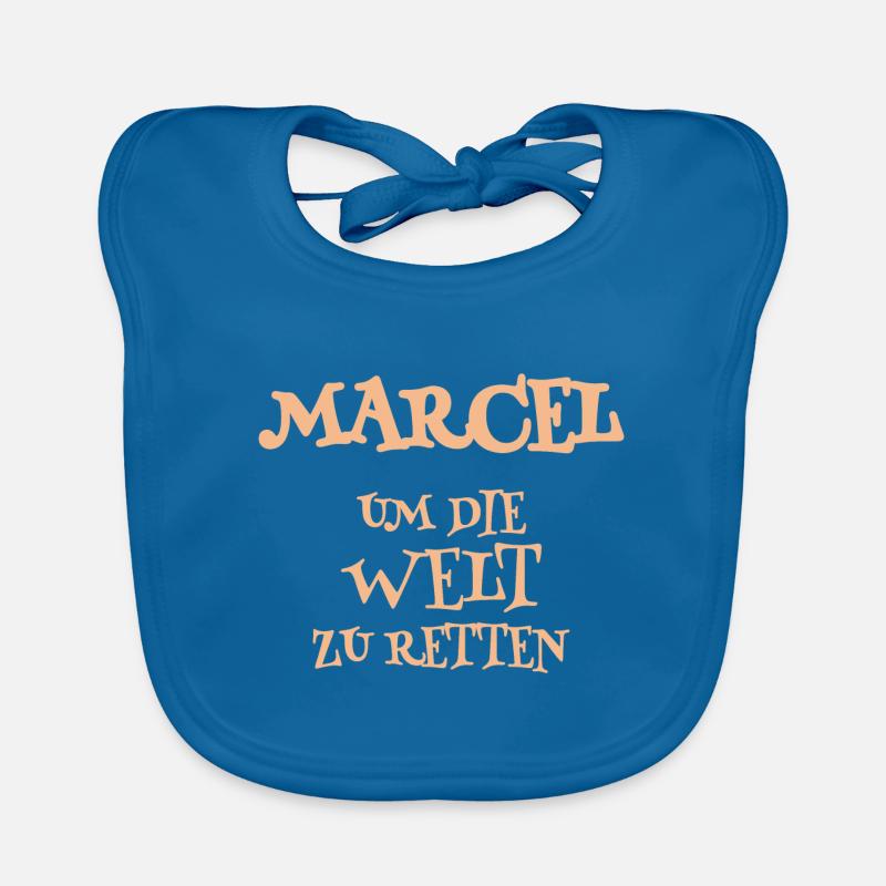 Marcel as a helper Organic Baby Bibs