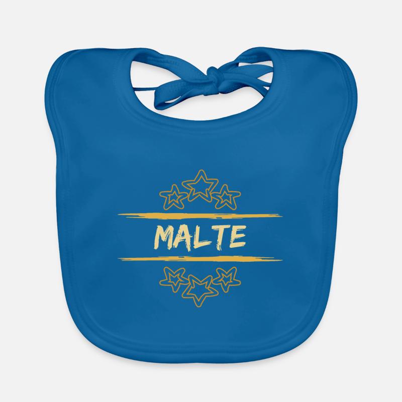 Malte as Malte Organic Baby Bibs