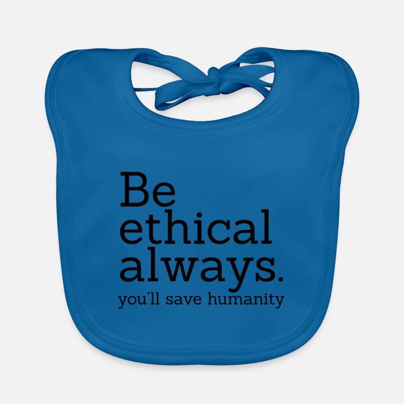 Humanité éthique Bavoir bio Bébé
