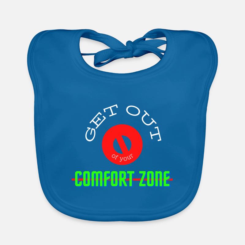 Sortez de votre zone de confort Bavoir bio Bébé