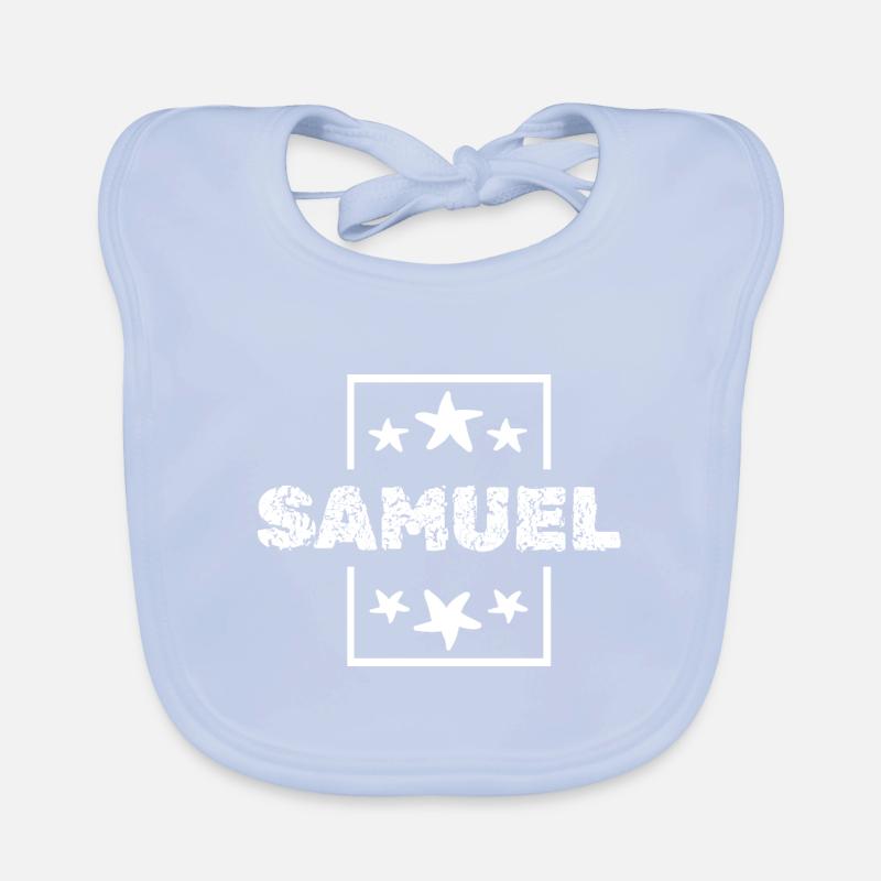 Birthday Samuel Organic Baby Bibs