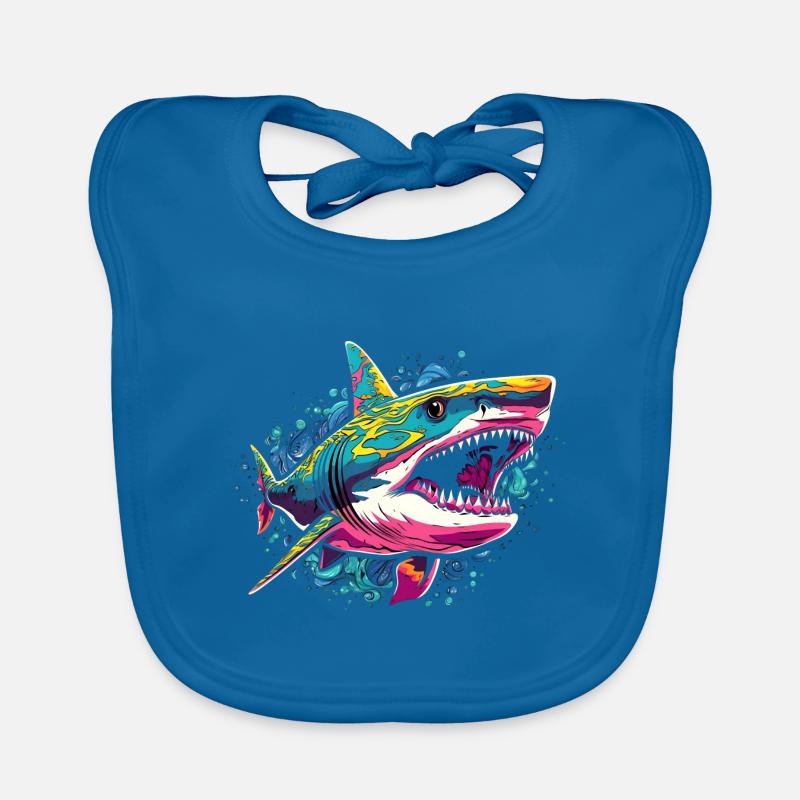 Requin Bavoir bio Bébé