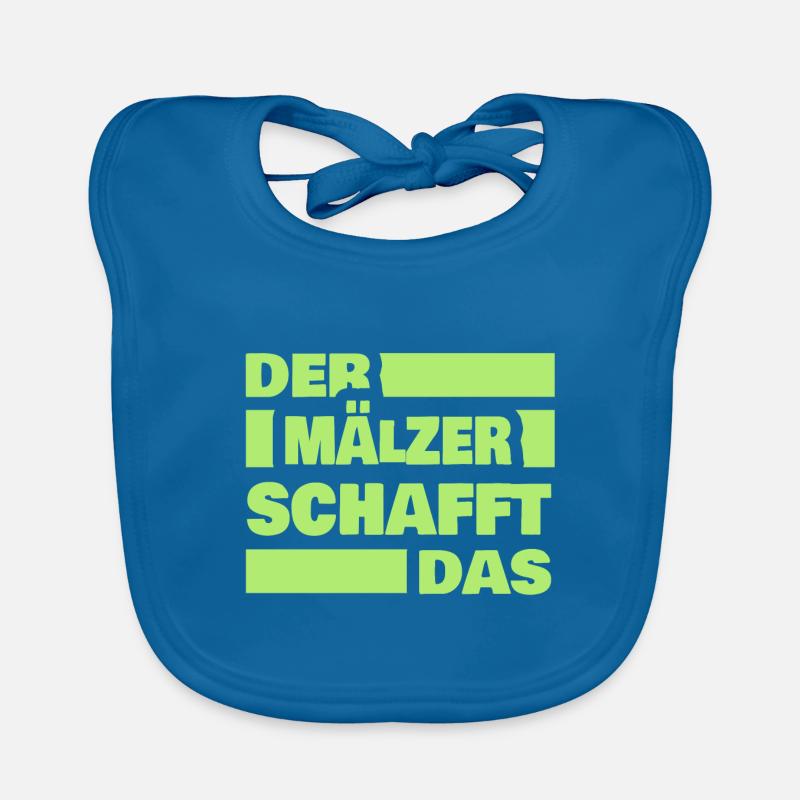Arbeit Mälzer Baby Bio-Lätzchen