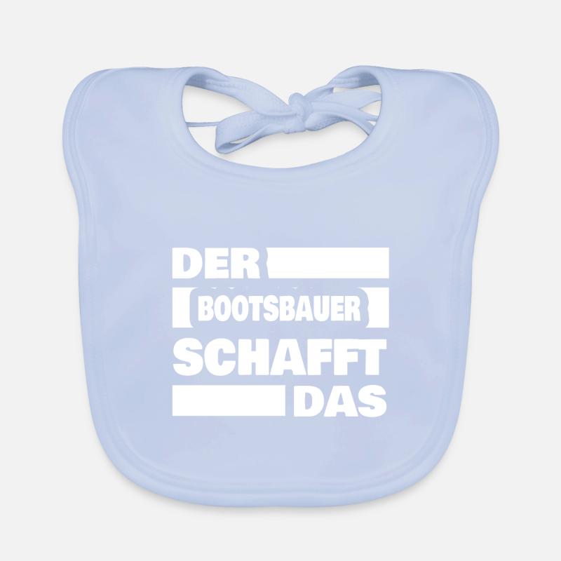 Arbeit Bootsbauer Baby Bio-Lätzchen