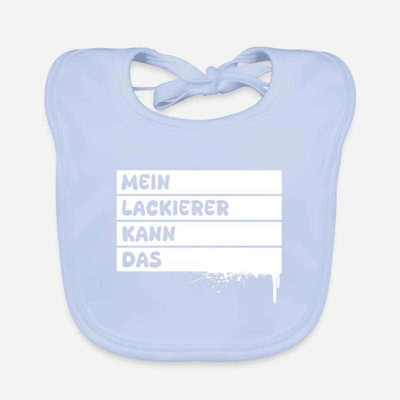 Profession Painter Organic Baby Bibs