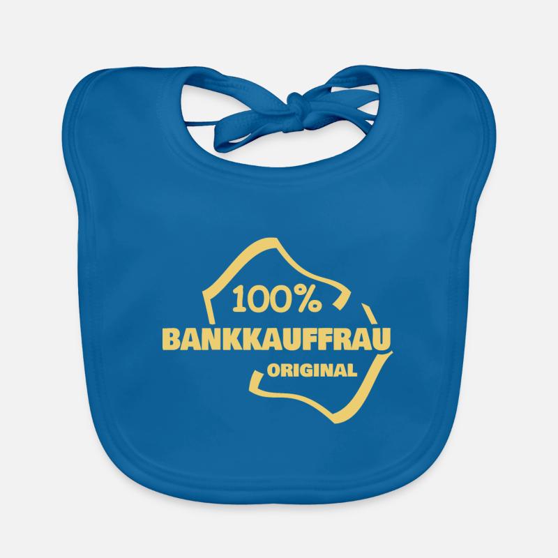 Employé de banque Bavoir bio Bébé