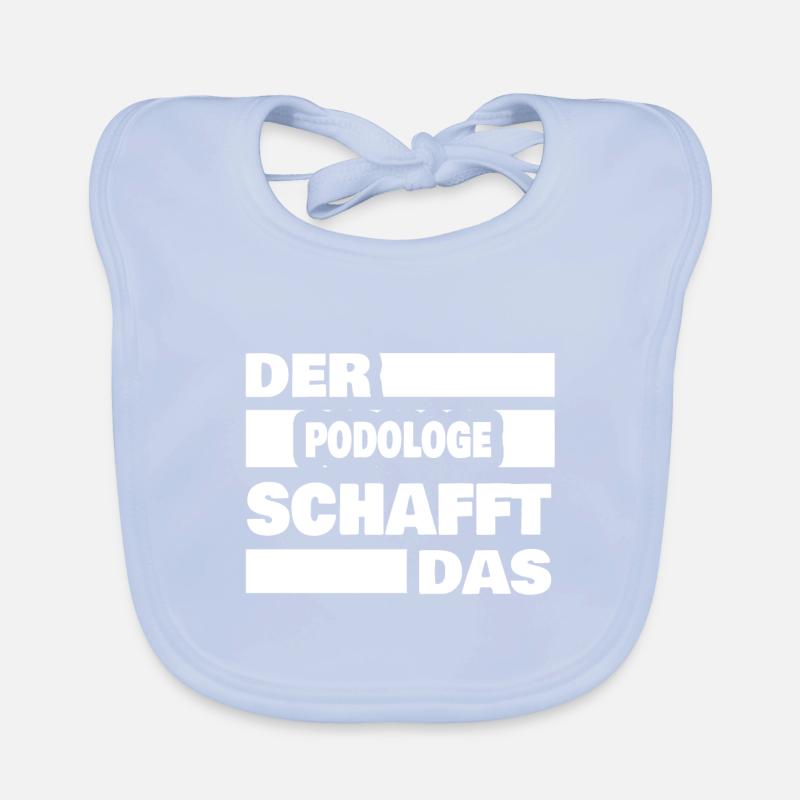 Gift for Podiatrist Organic Baby Bibs