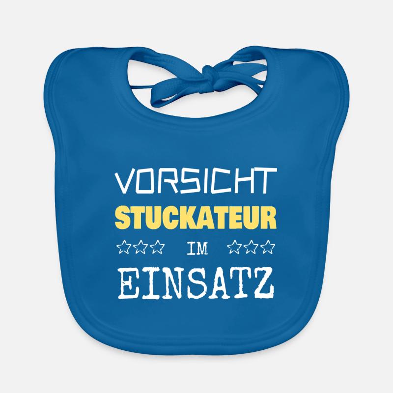Gift for plasterer Organic Baby Bibs