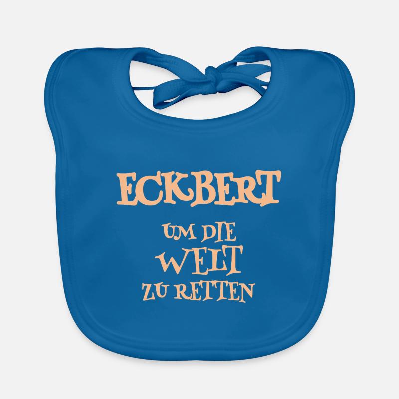 Eckbert as a helper Organic Baby Bibs