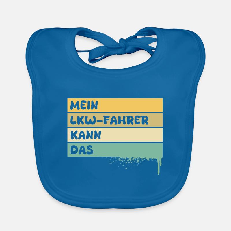 Occupation: Truck driver Organic Baby Bibs