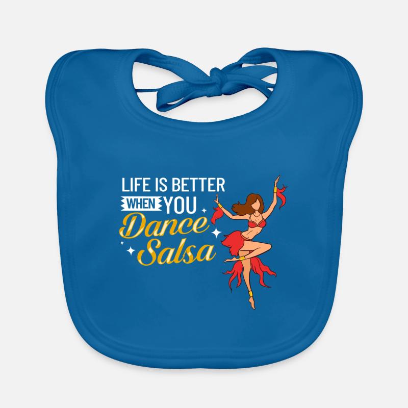 Salsa Tanz Musik Kurs Anfänger Workout Tänzer Baby Bio-Lätzchen