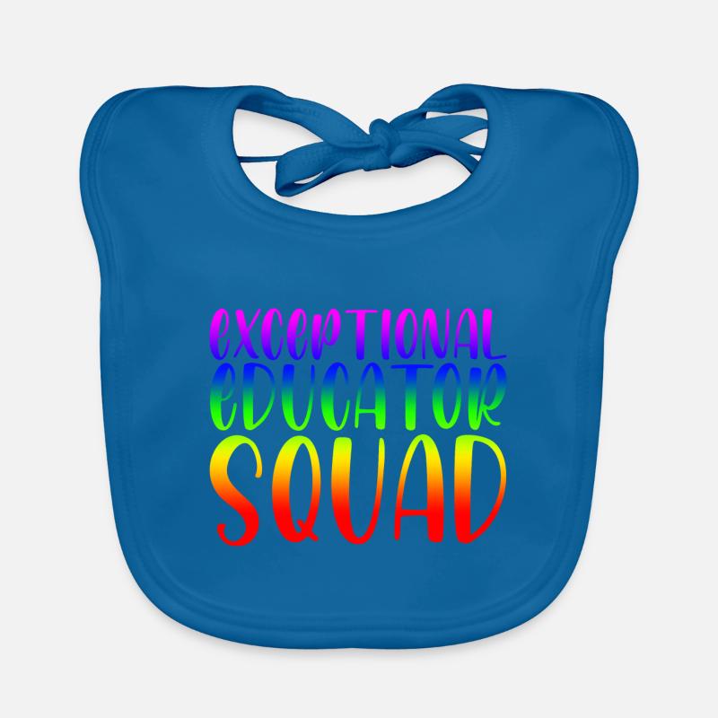 Exceptional Educator Squad 2 Organic Baby Bibs