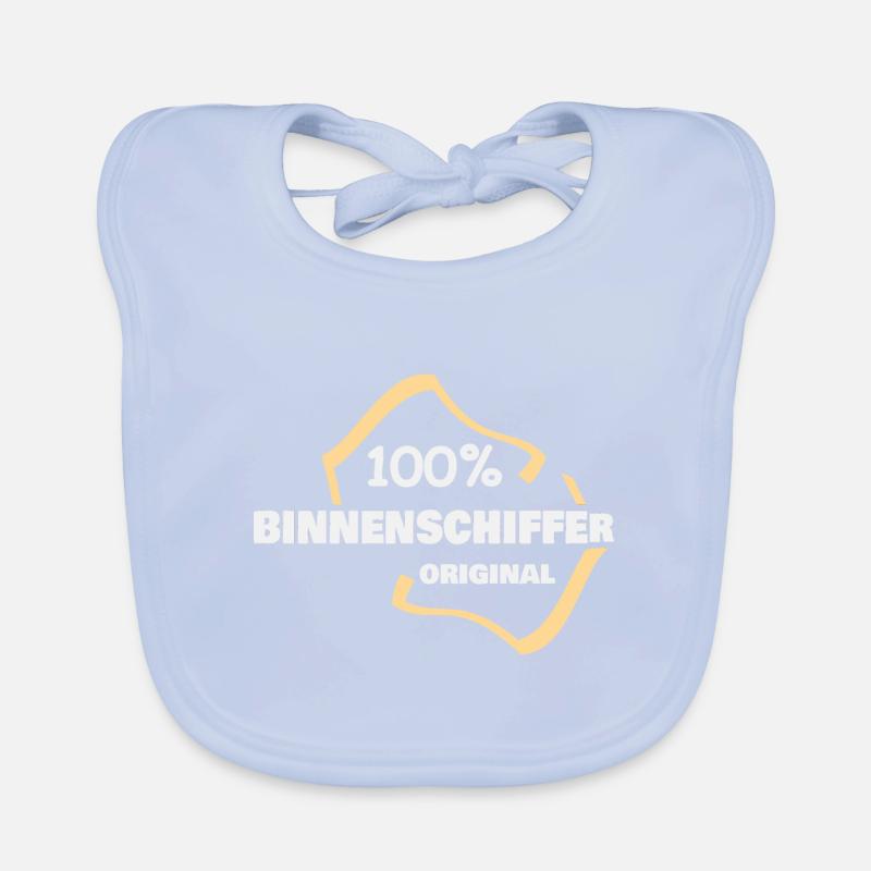 Beruf Binnenschiffer Baby Bio-Lätzchen