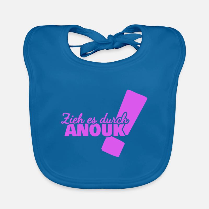 Anouk comme prénom Bavoir bio Bébé