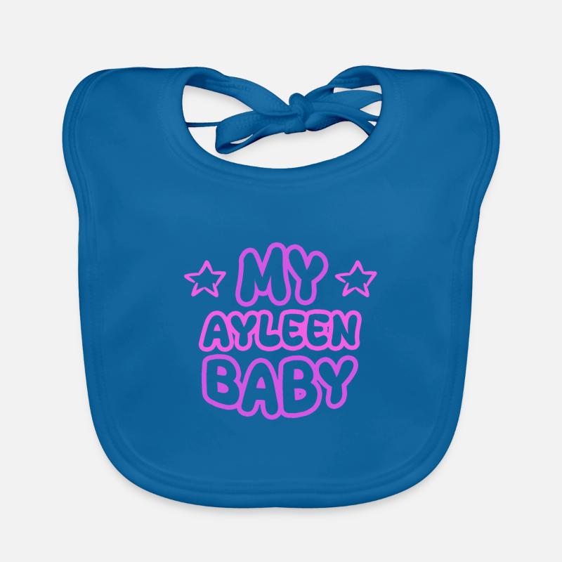 Ayleen comme prénom Bavoir bio Bébé