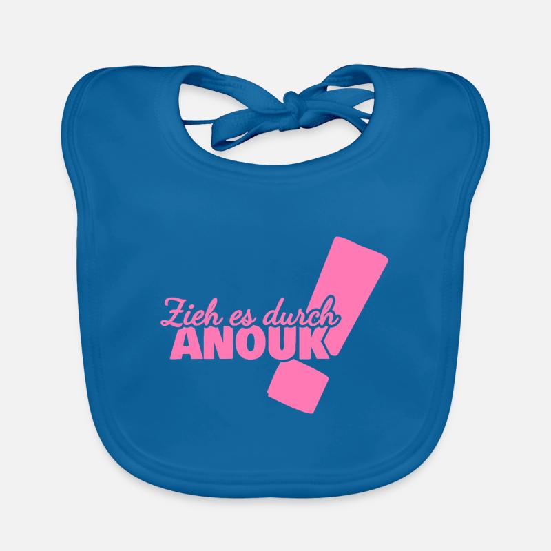 Anouk comme prénom Bavoir bio Bébé