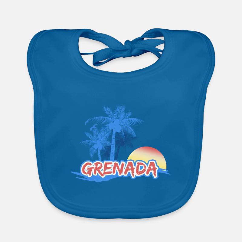 Plage Grenade Bavoir bio Bébé