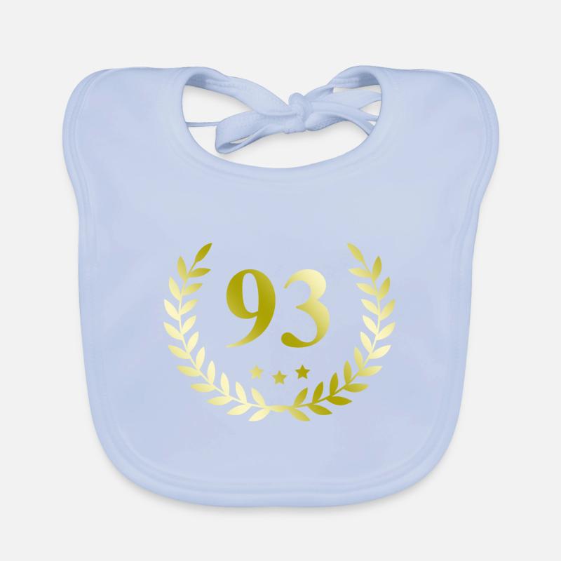 93 Couronne numérique Bavoir bio Bébé