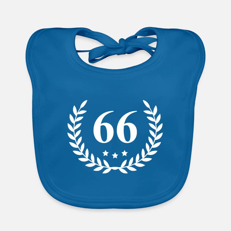66 Couronne de chiffres Bavoir bio Bébé