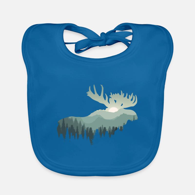 Moose Organic Baby Bibs