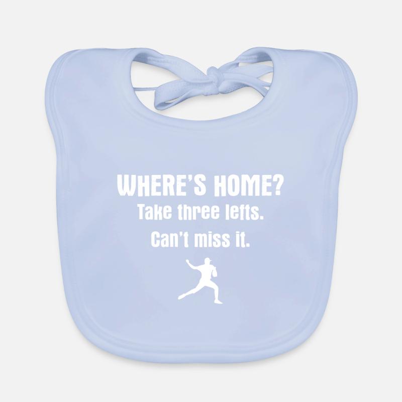 Baseball Baby Bio-Lätzchen
