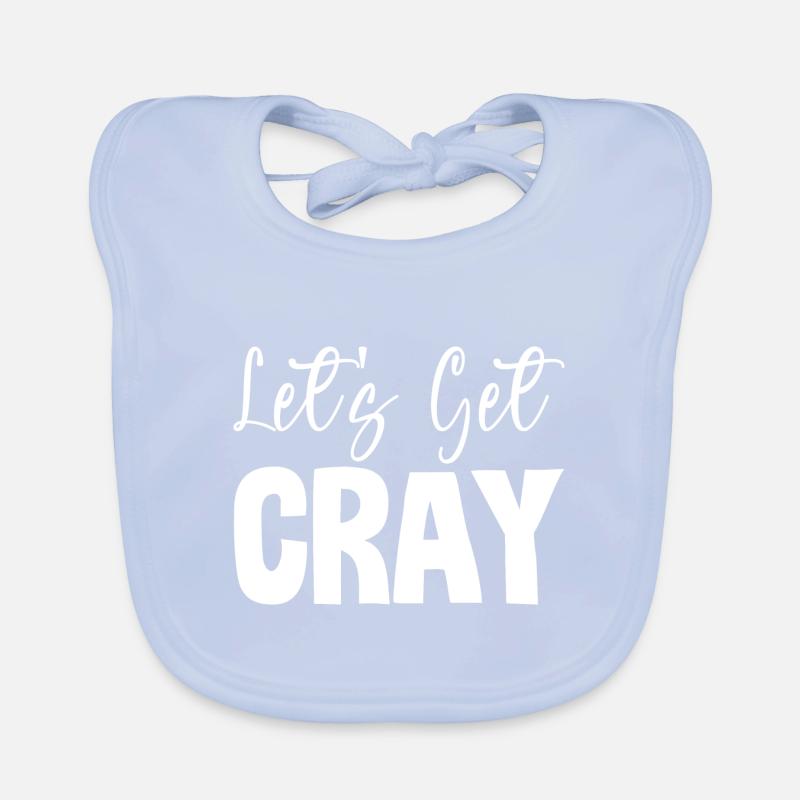 Allons chercher Cray 2 Bavoir bio Bébé