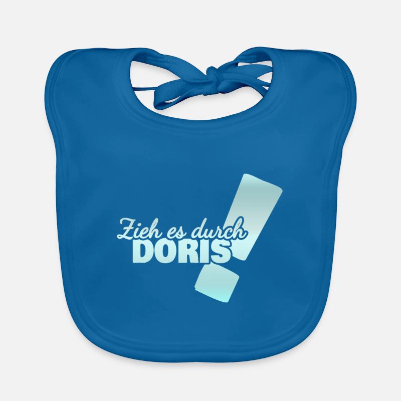 Geschenk für Doris Baby Bio-Lätzchen
