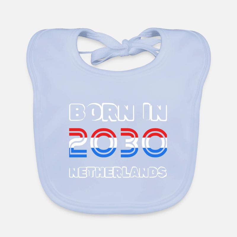 Né en 2030 Bavoir bio Bébé