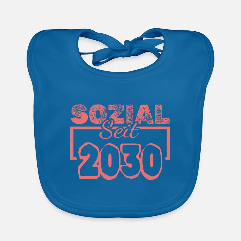 Sozialarbeiter 2030 Baby Bio-Lätzchen